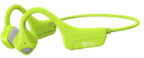YouthWhisper Bone Conduction Headphones Bluetooth, Open Ear Wireless Headset with Mic, Sweat Resistant Earbuds for Runnig Workout Hiking Running Fitness Walking (Green)