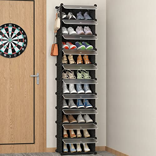 HOMIDEC Shoe Storage, 10-Tier Shoe Rack Organizer