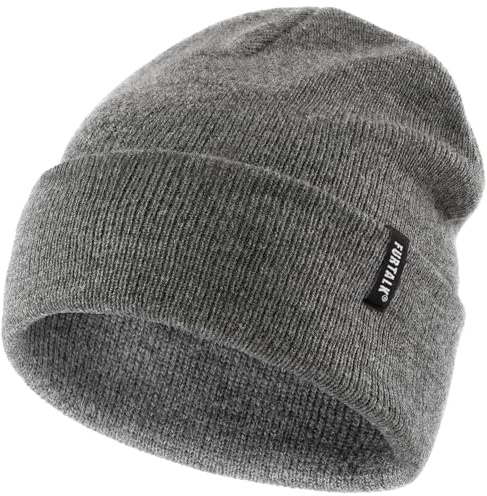 FURTALK Bonnet pour Enfants - Bonnet d'hiver Doux Double Couche en Tricot torsadé Chaud pour garçons et Filles