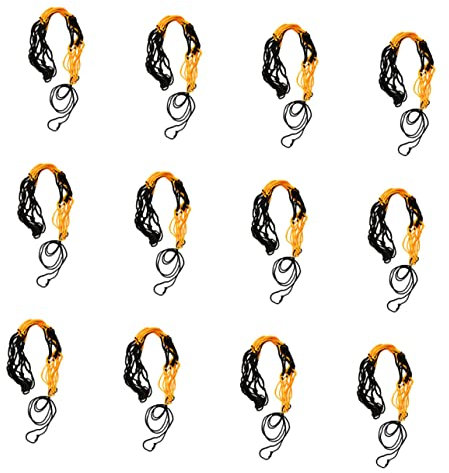 KOMBIUDA 12stücke Basketballtasche Tragbare Netztasche Multifunktionale Verschleißfeste Fußballtasche Ballversorgung Netztasche Für Outdoor-Sportarten