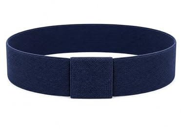 Equal Earth Elasticated Hat Band Stretchy Elastic Bands for Panama Bowler Boater Fedora Colour (Navy Blue)