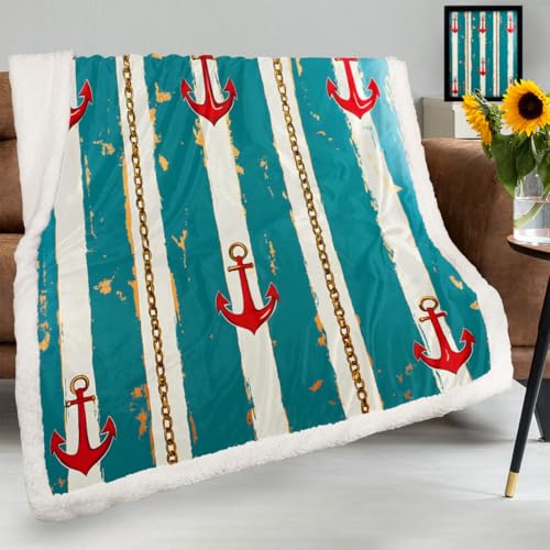 Directional Markers Fleece Blanket 40 * 50 Thick and Soft Ideal for Sofas Chairs and Double Beds Cozy and Warm Blanket