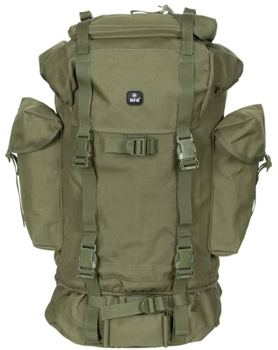 Army Style MFH Bw backpack, large, mod, 30253B, olive, 65 L
