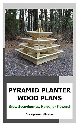 Strawberry Pyramid Planter Plans: Illustrated Woodworking Plans with Photos