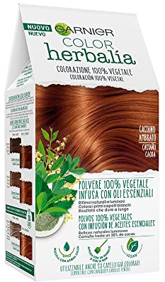Garnier Herbalia 100% pflanzliche Farbe - Mahagoni Kastanie, erhältlich in 6 Farbtönen