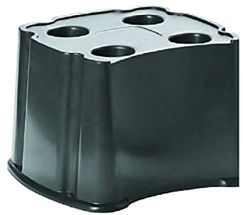 Stones Garden Support pour réservoir d'eau de pluie IBAS1-S433 - Anthracite - Soucoupe pour citerne d'eau de pluie