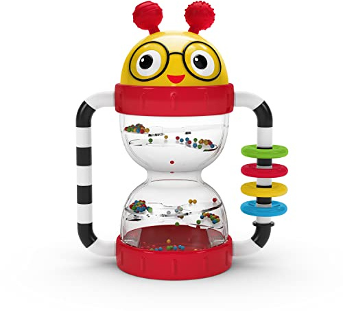 Baby Einstein, Sonajero de Actividades para el Desarrollo Cal’s Sensory Shake-up, sin BPA, a Partir de 3 Meses