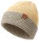 CMTOP Strickmütze Herren Warme Unisex Wintermütze Haube Mützen Dehnbare Weiche Mütze Slouch Beanie Leicht Strickmütze Damen(Beige,Einheitsgröße)