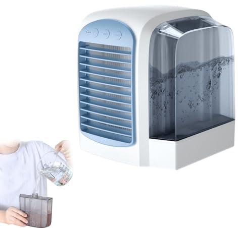 Refroidisseur d'air portable Frost Blast Pro, climatiseur portable Frost Blast Pro, mini climatiseur évaporatif personnel portable silencieux, ventilateur de refroidissement du refroidisseur d'air, si
