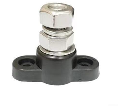 Bloques de terminales aislados del perno prisionero de la barra de bus 2PCS de 12V solos para la