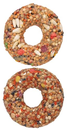 Lot De 2 Bâtonnets Pour Perroquet Avec Fruits Et Légumes, Nourriture Pour Oiseaux, Bâtons De Dentition, Barres De Céréales De Récompense Pour Dentition Pour Calopsittes, Perruches, Inséparables