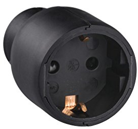 legrand 050179 Mobile Steckdose, 3680 W, 230 V, Schwarz
