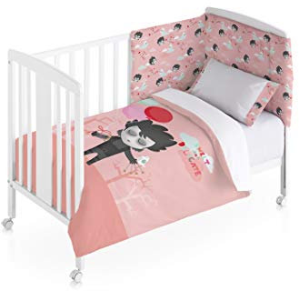 Frikids Funda nordica Cuna Eddy Rosa