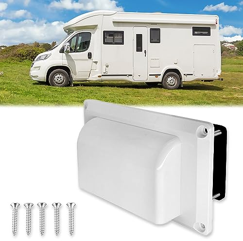 Ventilador de ventilación de Autocaravana, Extractor De Aire Ventilador Lateral Para Rv De 12 V, Accesorios Para Remolque De Caravana Autocaravana Con Tornillos De Montaje
