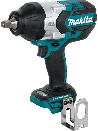 Makita XWT08Z 18V LXT® Lithium-Ion Brushless Cordless High-Torque 1/2 Sq. Drive Impact Wrench, Tool Only