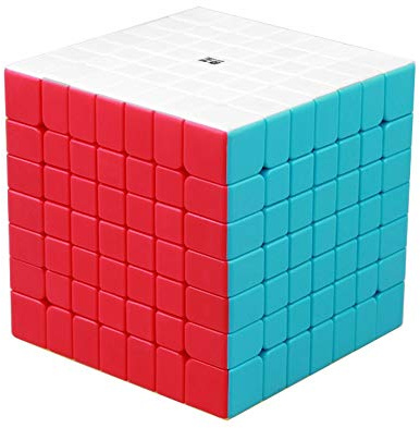 BestCube 7x7 Cube Stickerless QY Toys 7x7x7 Speed Cube Puzzle Gifts Toys(67mm)