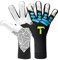 T1TAN Sky Beast 2.0 Torwarthandschuhe für Erwachsene, Fußballhandschuhe Herren Fusion Cut und 4mm Gecko Grip - Gr. 11