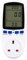 ASAB Power Meter Energy Saving Device Electricity Usage Monitor with 7 Measuring Modes LCD Display Smart Meter Energy Monitor Watt Meter Power Consumption Analyser Voltage Amp KWH UK Plug Energy Meter