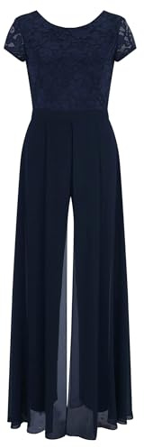 Vera Mont Damen Jumpsuit Kurzarm Night Sky,42