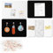 Filz Pinnwand Selbstklebend 6 Stück Korkwand Filzboard Memotafeln mit 15 Pinnnadeln,Filzboard Memotafeln Memo Boards Bulletin Board Wanddekoration für Büro Zuhause