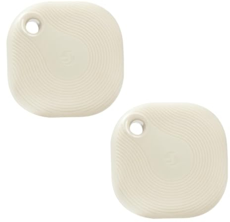 Shelly Blu Button Tough Ivory | 2er Pack | Bluetooth-gesteuerter Taster | Dimmen, Ein/Ausschalten von Geräten und Aktivieren von Szenen Hausautomation | Schutzklasse IP54 | iOS-Android-App