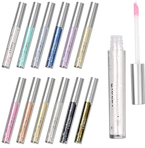 12 Colori Liquido Glitter Ombretto Metallico Glitter Durevole Impermeabile Ombretto Polaris Galaxy Shimmer Eyes Trucco