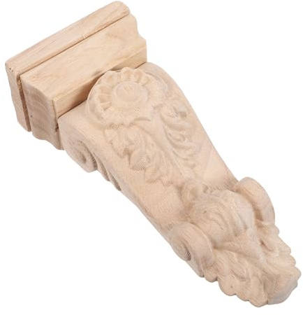 HAMPPLIES Consoles Sculptées De Style Européen Supports De Cheminée Consoles De Meuble En Bois Moulures Décoratives En Bois