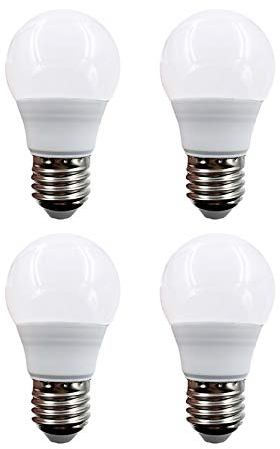 Monsing 12 V Niedervolt LED Glühbirnen AC DC 12V bis 48V E26 warmweiß 3000K 3W für Off Grid Solar Beleuchtung Marine Boat RV 12V Innenbeleuchtung 4 Stücke(3W-Warmweiß)