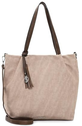 Emily & Noah Shopper E&N Elke 62792 Damen Handtaschen Uni sand kombi 429