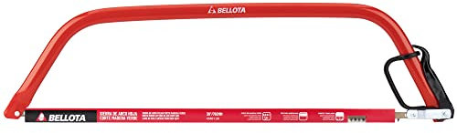 Bellota 4540130 Scie à arc denté américaine fine pour coupe du bois vert