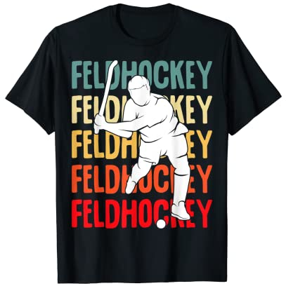 Feldhockey Hockey Jungen Kinder T-Shirt