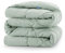 CozyLux Bettdecke 140x200 cm für 4 Jahreszeiten, Steppdecke Mikrofaser 300gsm, Ganzjahresdecke 200x140, Super Weiche Zudecke Schlafdecke Atmungsaktive 140 x 200, Grün