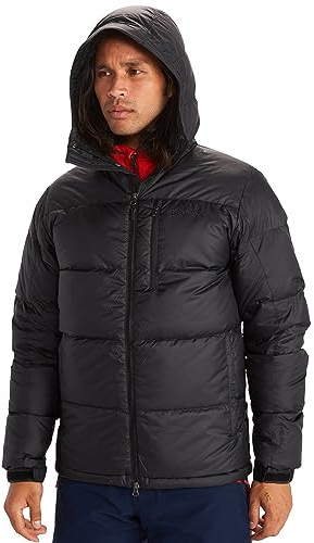 Marmot Guides Down - Chaqueta Acolchada de Invierno con Capucha, para Hombre, Relleno 700 Power Down