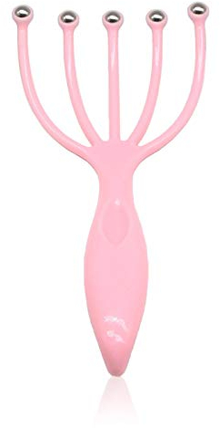 Xrten Tragbare Kopfhaut-Massageklaue, Kopf-Stress-Entspannungs-Massagegerät, Kralle, um die Durchblutung des Kopfes zu fördern