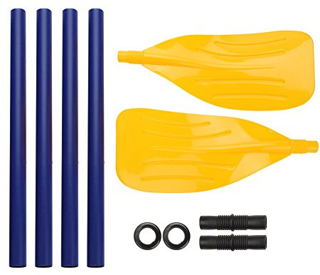 Joyzan Pagaie de Bateau Rames de Bateau télescopiques Stand Up Paddle Board Paddle Canoe Paddle Kayak Paddles Accessoire de Sports Nautiques détachable pour Enfants et Adultes