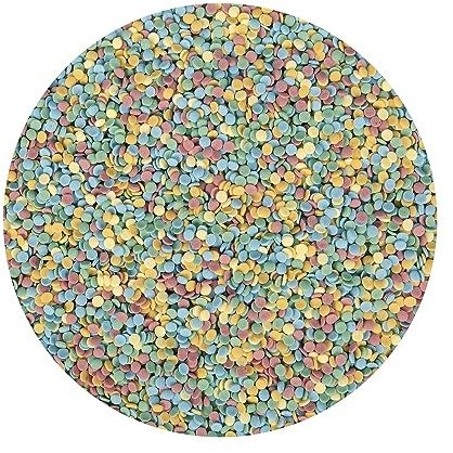 BrandNewCake® Confettis Comestibles pour Gâteau Ø4mm 1500g - Décoration de Gâteau - Sprinkles Colorés - Paillettes Alimentaires