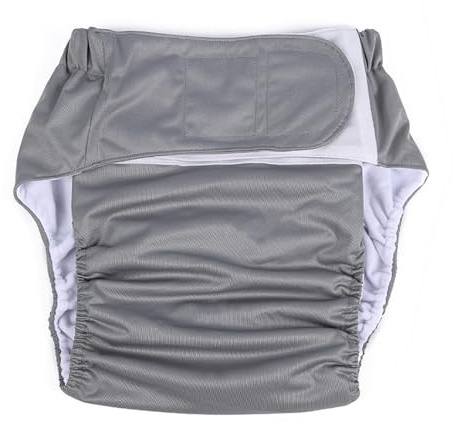 SH-RuiDu Couches en tissu pour adultes, réutilisables, imperméables, anti-fuites, absorbent l'humidité, grandes couches pour personnes âgées, incontinence urinaire, incontinence avec handicaps