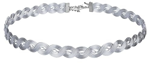 PartyforU Corona vichinga in argento – anello celtico vintage intrecciato per donne uomini Cosplay accessori rinascimentali