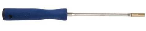 Motion Pro 08-0483 Shock Spanner Punch, Blue, Brass, Long shaft