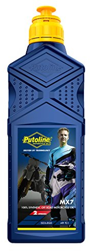 Putoline MX7 Premiere 100% Synthetic Two Stroke Oil For Off Road. 1 Ltr