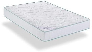 Dormio Ortopédico - Colchón Viscoelástico adaptable, Multiacolchado, Antideformaciones, Medida 150x200, Tratamiento antiácaros y antibacterias. Fabricado en España.