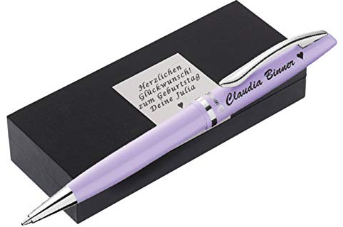 P E L I K A N Kugelschreiber Farbe Lavendel mit Gravur als Geschenk & Wunschsymbol Geschenkverpackung Jazz Pastell Lavendel PS21 - mit AMAZON KONFIGURATOR direkt online gestalten !