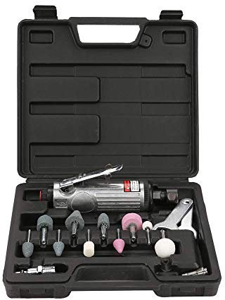 Lijadora neumática Cortador de fresado de aire Lápiz neumático Amoladora de metal Máquina de lijadora neumática Amoladora de pulido Herramienta de aire de matriz Juego de herramientas de molino de mol