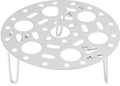 Natudeco Dampfgarer, Dampfgarer, Dampfgarer aus Edelstahl 304, Hohe Temperaturbeständigkeit, Zum Dämpfen Und Erhitzen von Lebensmitteln Und Konserven(Weiß)