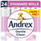 Andrex Family Soft Toilet Paper 24 Rolls (Previously Andrex Gentle Clean) Gentle on your Family’s skin– Pack of 24 Toilet Rolls, 170 sheets Per Roll, FSC Certified