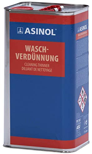 Bidon de 5 litres de dilution de lavage : pour atelier et loisirs. Idéal pour les grands projets. Qualité professionnelle