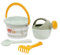 Little Dutch Strandset Eimerset 5-teilig - Fresh Greens grün: Beach Toy Set, Beach Set, 1 Eimer, Schaufel, Harke, Gießkanne und Sieb, Ab 18 Monate