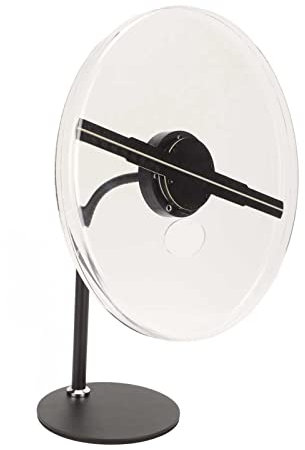 Ologramma Olografico 3D Ventola Display Pubblicitario Ologramma 3D, Videoproiettore Olografico, Ventola 256x1024, Angolo Visivo 176 Gradi, 256 Perline LED, Ideale per Aziende Ed