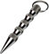 ascaipe Kubotan mit Extra Grip Oberfläche 11cm 14cm 17,5cm Aluminium mit Spitze, Made in Germany, Schlüsselanhänger Druckverstärker als Notfallhammer zur Selbstverteidigung (S (11cm))