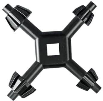 Key Universal Chuck 4 in 1 Multifunctional Steel Chuck Key for Electric Drill for Tightening and Loosening for Most Drills and Power Tools